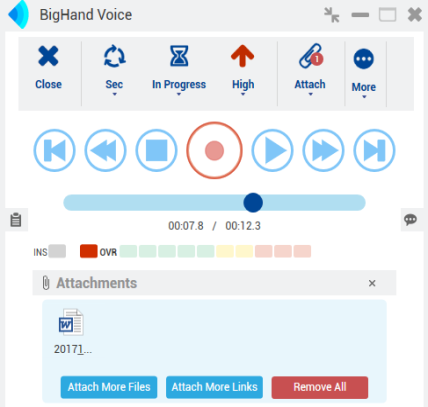 BigHand Hub Quick Reference Guide for Secretaries